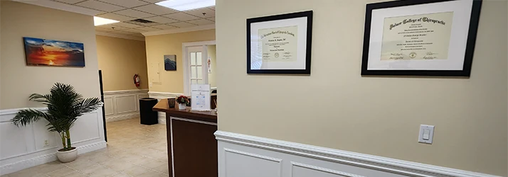 Chiropractic Vero Beach FL Front Desk Diplomas Contact Us